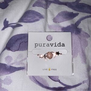 Pura Vida Rose Gold Celestial Necklace